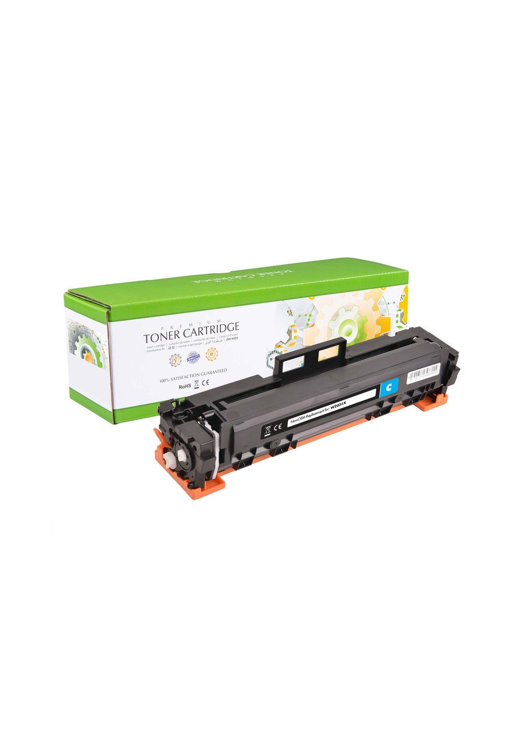 Картридж для HP W2031X (415X) сyan (002-01-S2031X) Static Control (338431932)