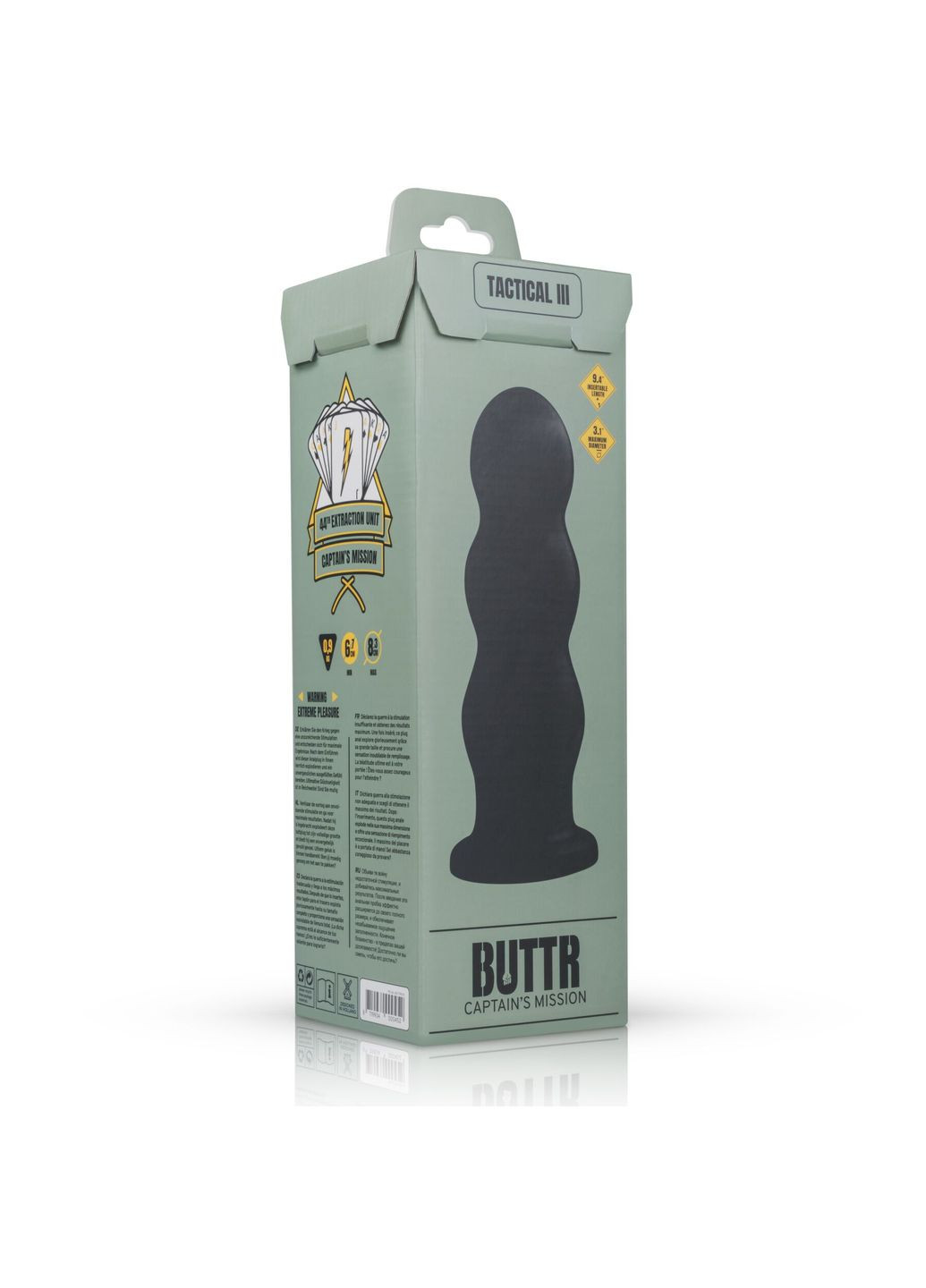 Анальна пробка - Tactical III Butt Plug BUTTR (369948990)