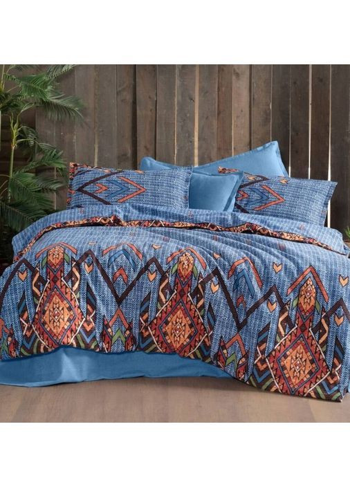 Постільна білизна Arves mavi фланель євро Sarev (369503224)