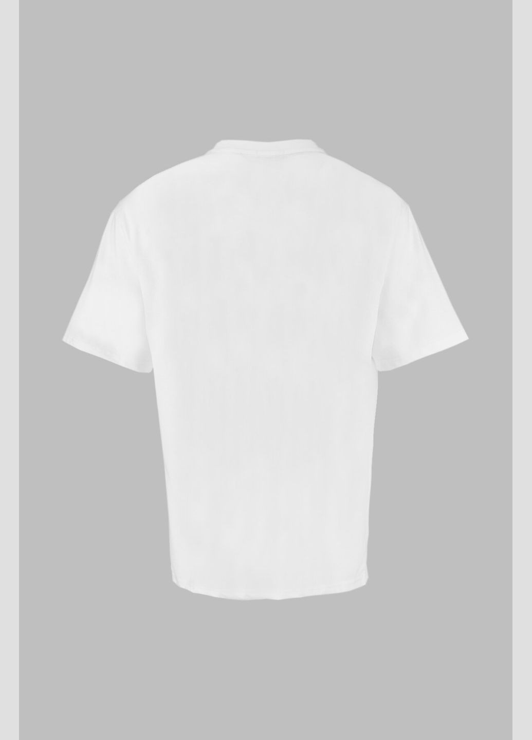 Біла футболка однотонна чоловіча 001 shop (2000990511188) No Brand