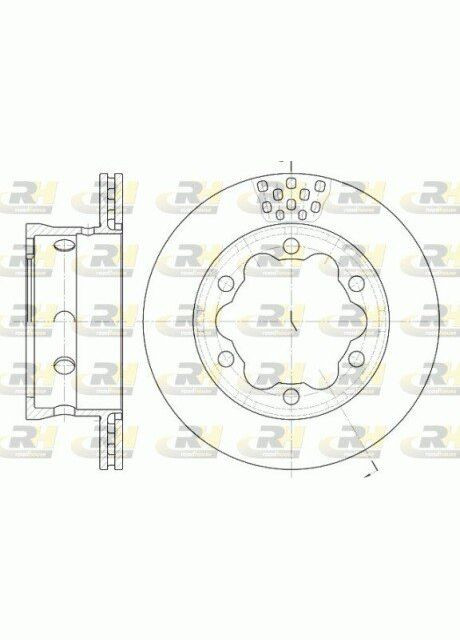 Тормозной диск Roadhouse (366161503)