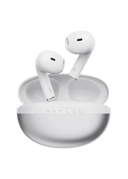 Наушники беспроводные X1 2024 бело серебристые Haylou (299704257)
