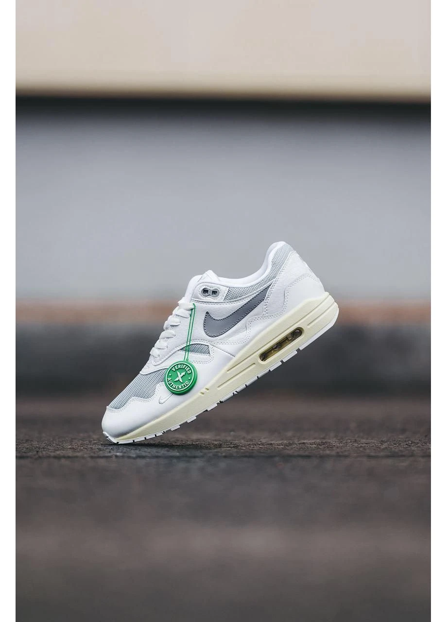 Білі літні кросівки nike air max 1 patta white найк аір макс No Brand
