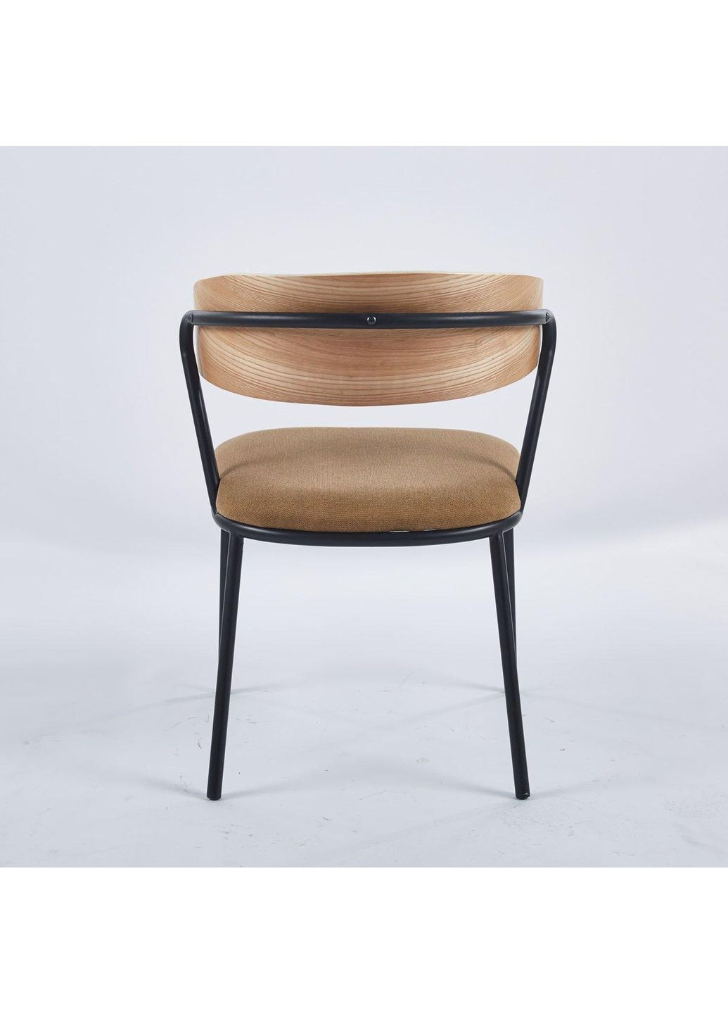 Стілець SITA чорний каркас/ясен/беж тк. Intarsio (365461497)