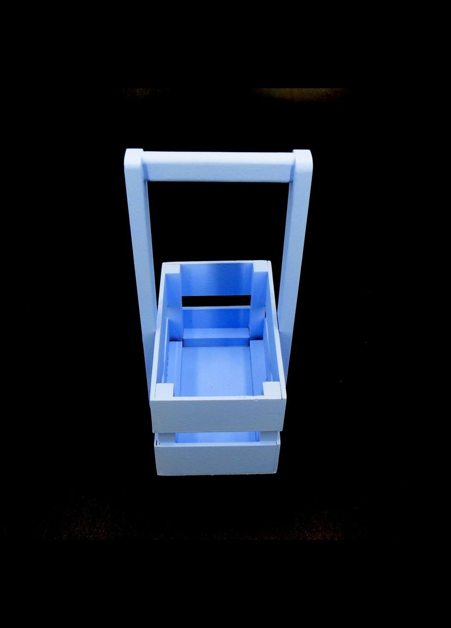 Подарунковий кошик з дерева Шеллі 12х20 ірис (ПДК-0022152) No Brand (328912185)