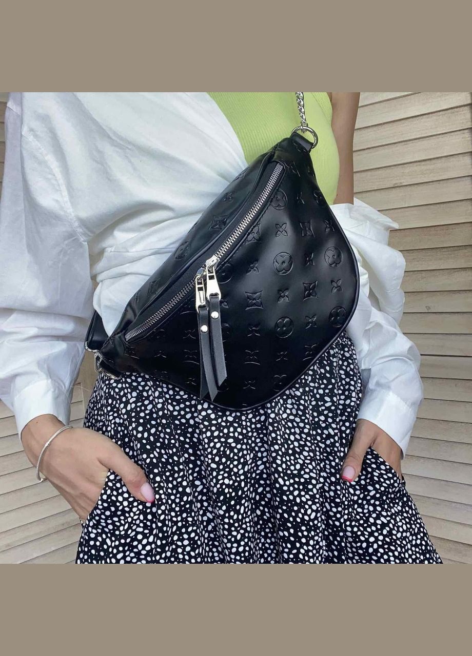 Модна жіноча бананка сумка з тисненням стиль Луї Віто, сумка-бананка для дівчат No Brand (334730532)