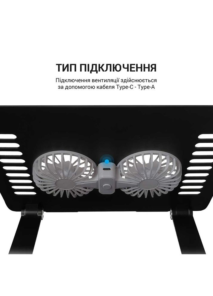 Подставка для ноутбука Aluminium alloys Black (LS122B) OfficePro (316190616)