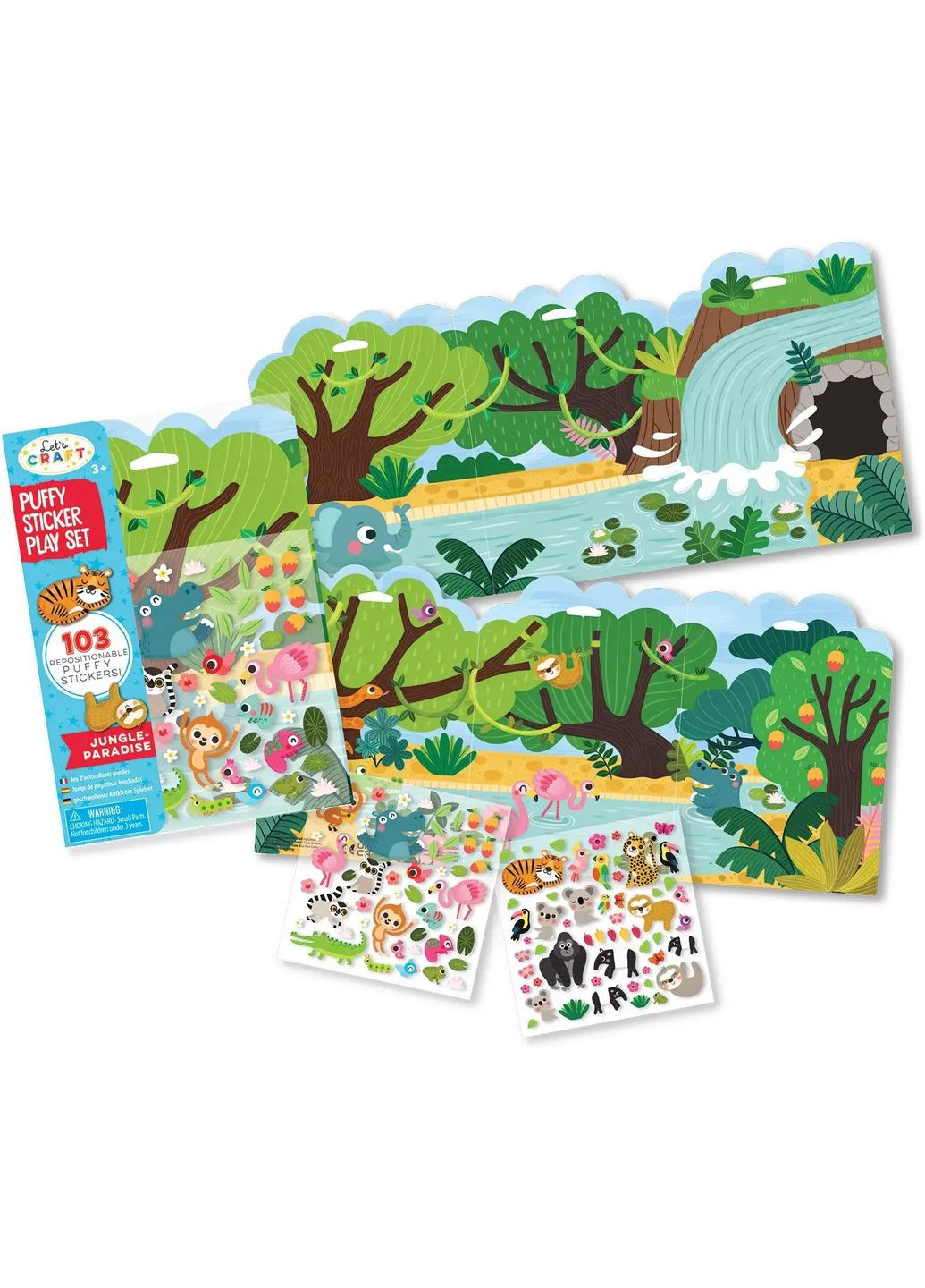 Развивающий набор Окружающая среда Джунгли () Let's Craft PSB004 (351199742)