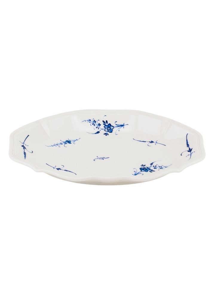 Набір тарілок Блакитна симфонія 24 см 6 штук 19198-006 порцеляна No Brand (346152481)