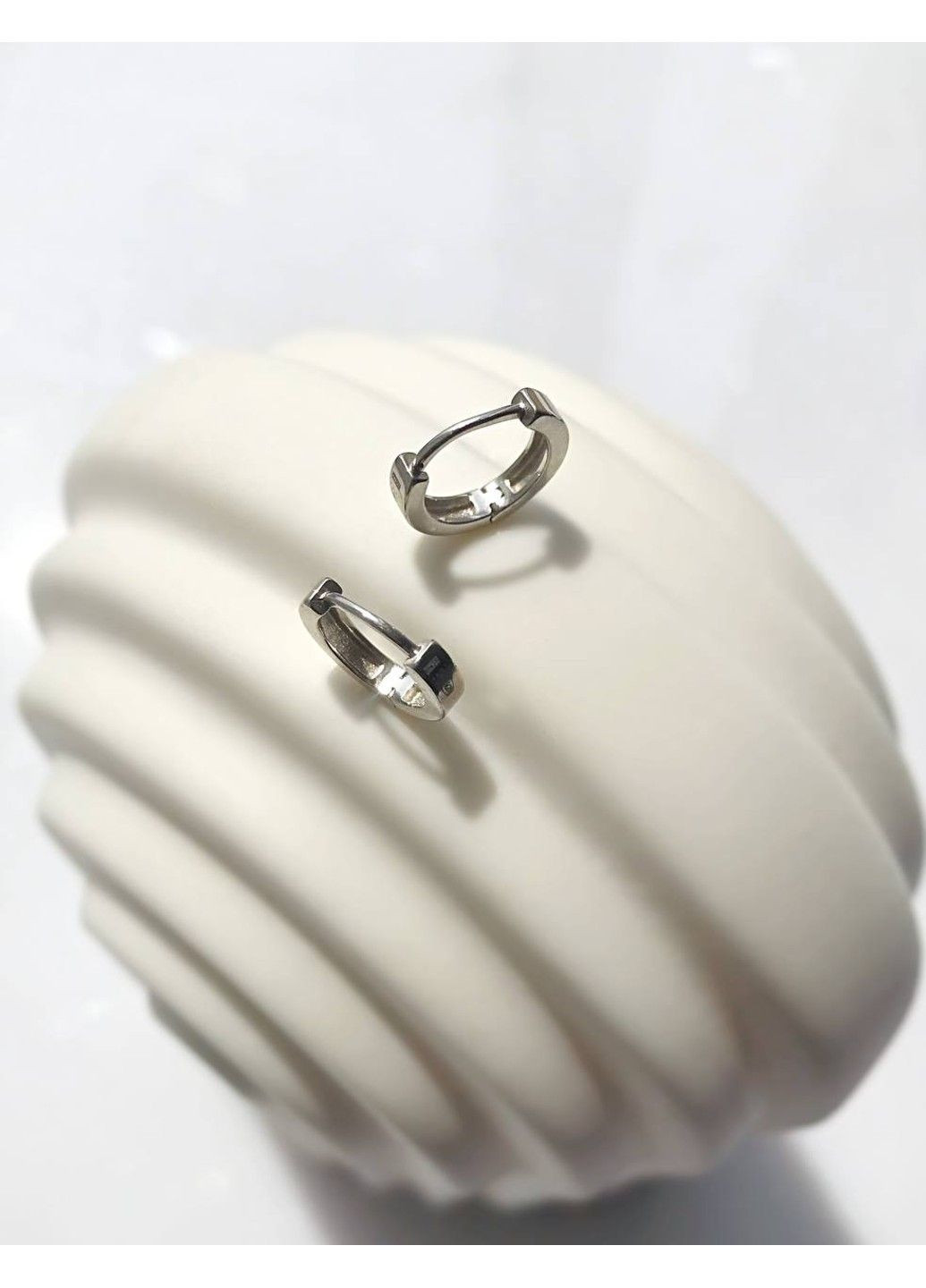 Срібні сережки конго Ореол UMAX (291883920)