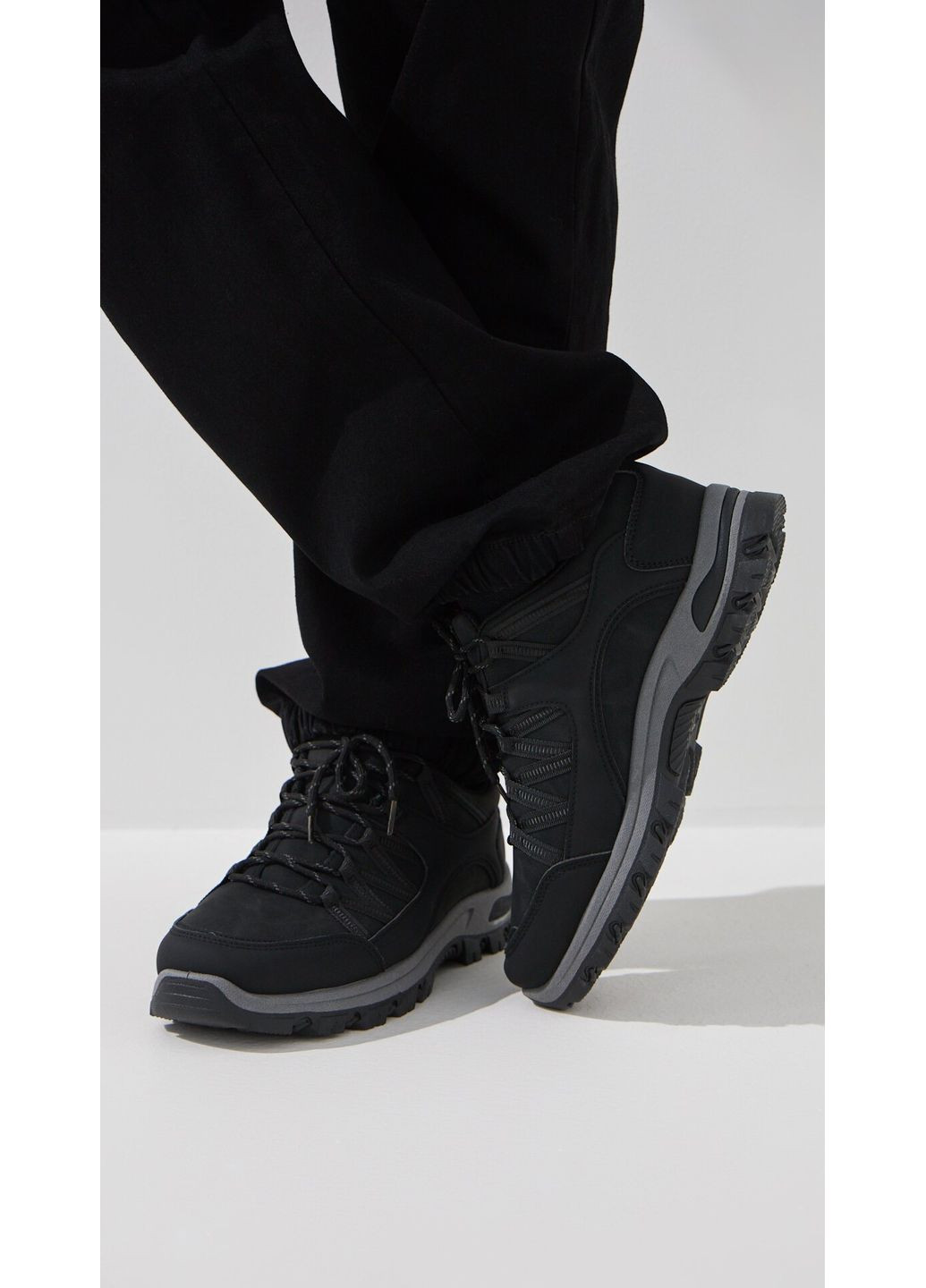 Чорні Осінні кросівки чоловічі 418-1a shop (2000999260247) Stepln