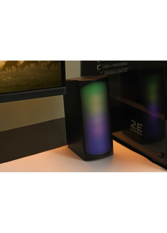 Колонки PCS231 RGB Matrix Black (2EPCS231BK) 2E (306919568)