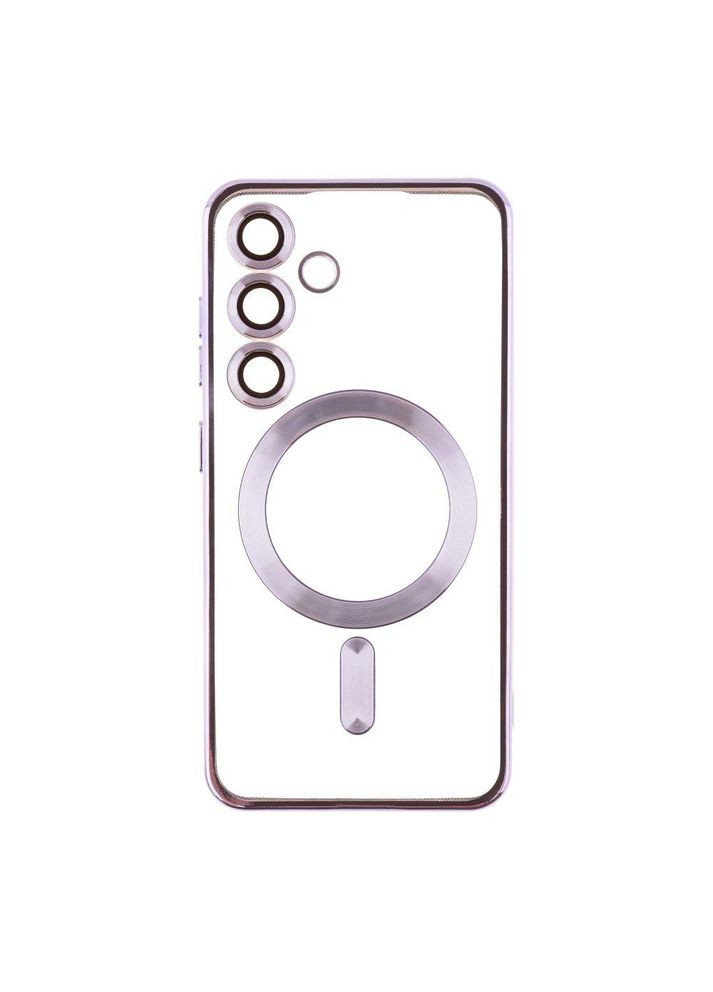 Чохол TPU Metallic with Magsafe для Samsung Galaxy S24 (S921) Purple Wave (315871709)