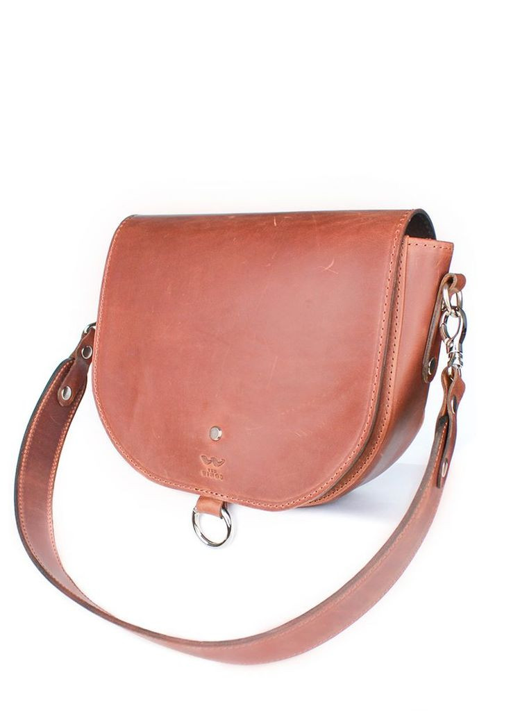 Женская кожаная сумка Ruby L светло-коричневая винтажная (A-027116) The Wings (327091773)