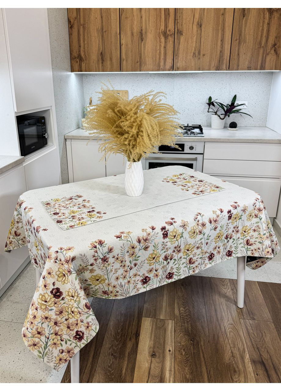 Дорожка на стол ранер 45х140 см. RANIA гобелен No Brand (360890003)