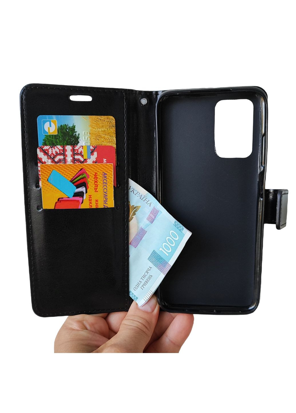 Чехол книгой на Redmi Note10pro 4g Чехол-книга черный на редми ноут 10про Xiaomi (321961219)