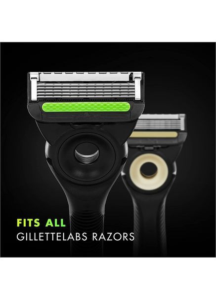 Картриджи сменные для бритья (лезвия кассеты) мужские 12 (6+6) шт Gillette Labs (365824362)