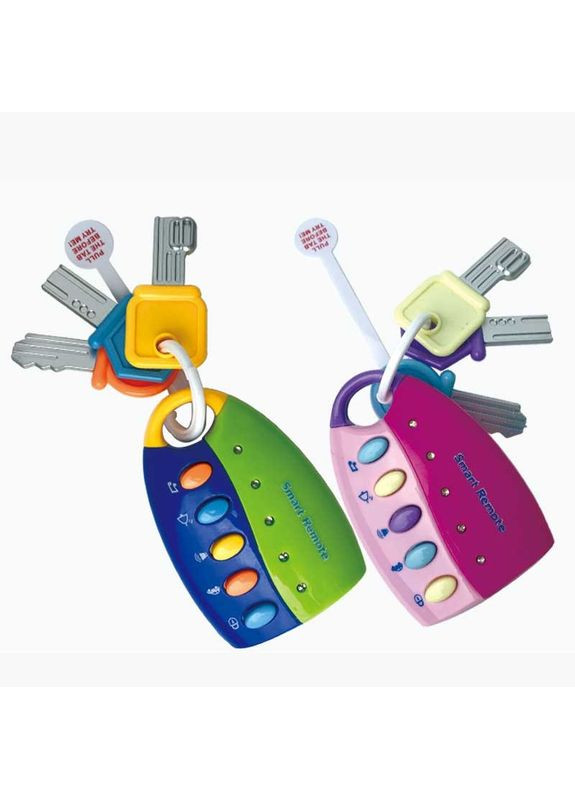 Детские ключи игрушечные автомобильные со светом и звуком. No Brand (365720928)