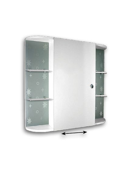 Дзеркальна шафа 800х700х140 ШК817 No Brand (317334958)