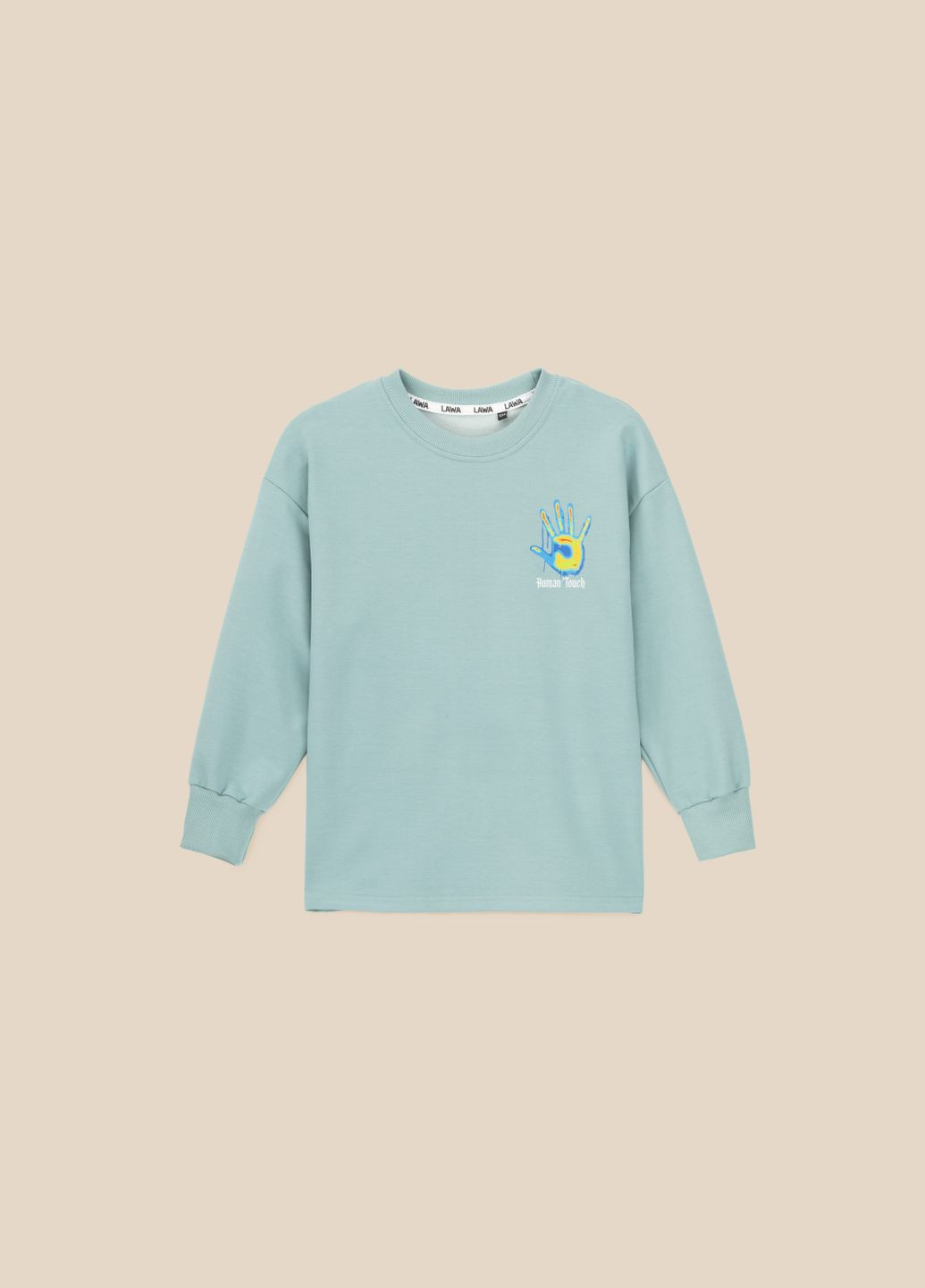 LAWA світшот з принтом для хлопчика p-bb02314 152 см shop (2000991063310) синій повсякденний бавовна, поліестер, еластан