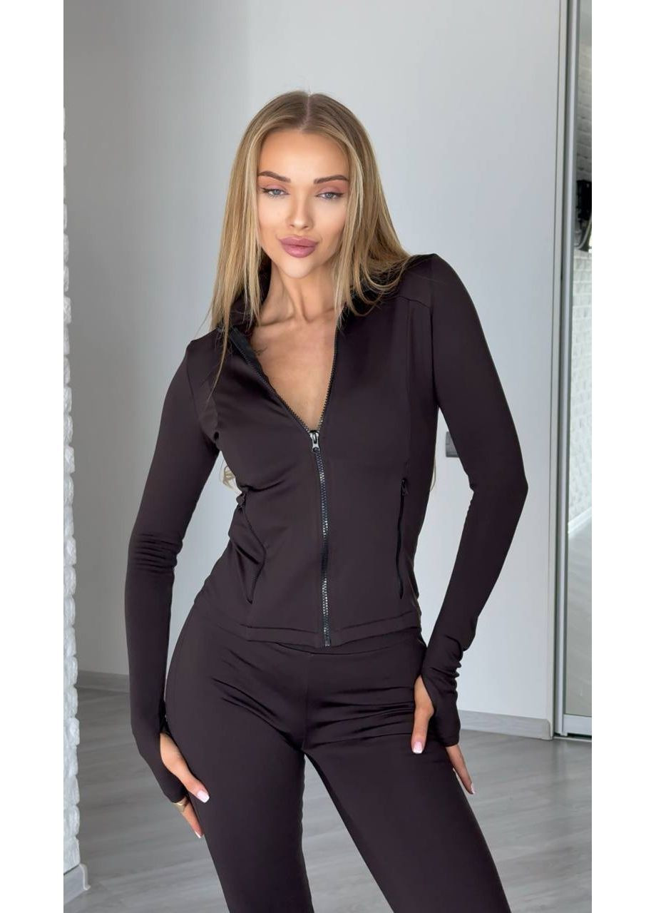 Стильний костюм із блискавкою No Brand (369135385)