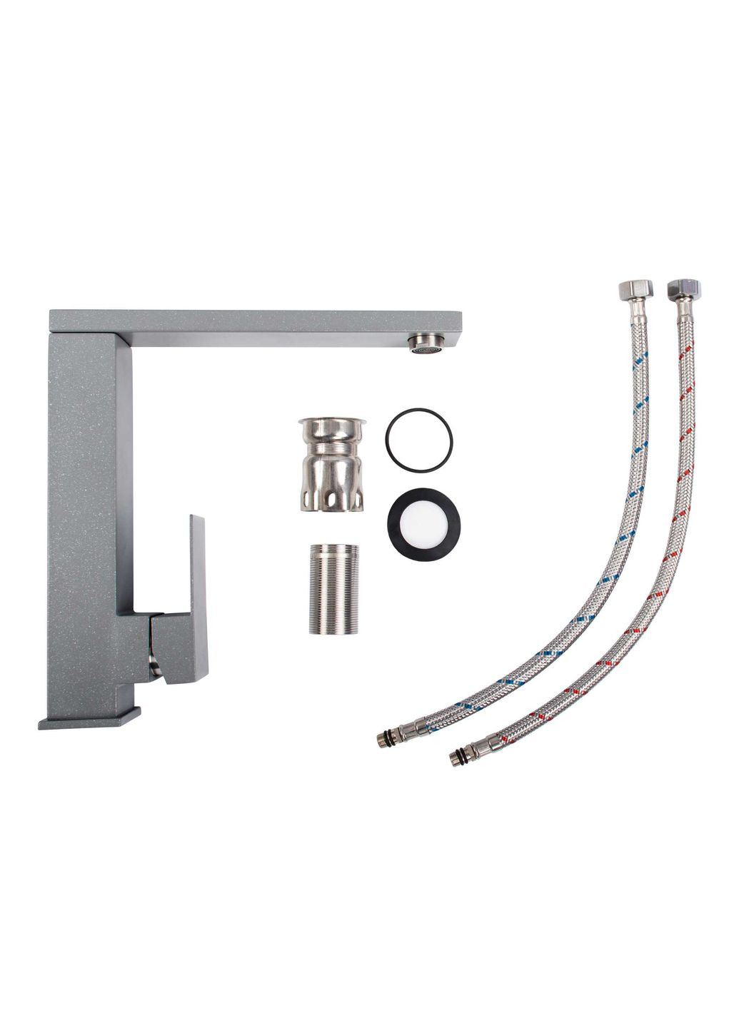 Змішувач кухонний 30 FHP (8569S) металік Valeso (357494659)