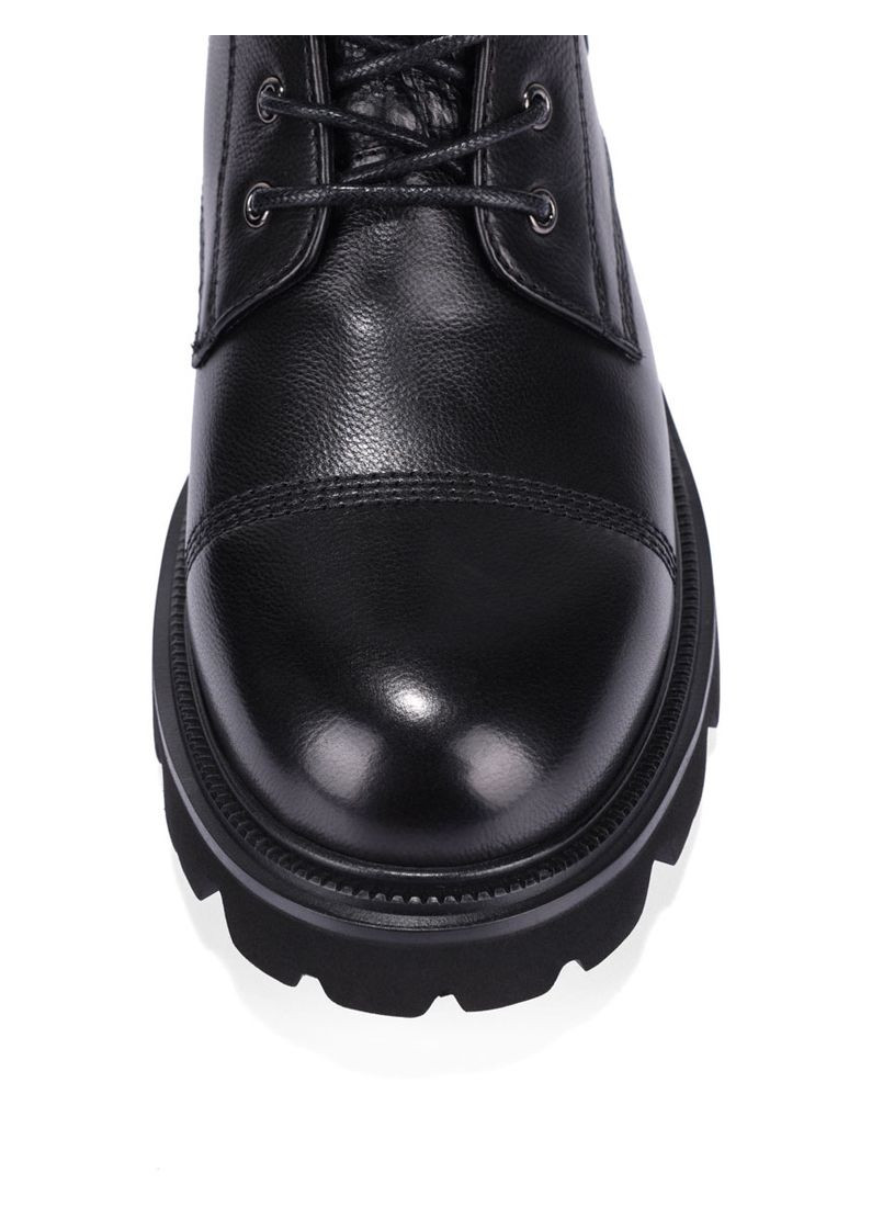 Зимние женские ботинки at0323m-6-777 черная кожа Attizzare