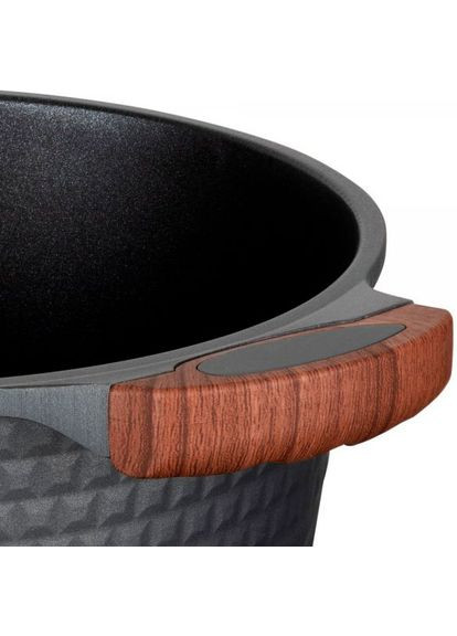 Каструля Capella 4,6 л Black (93503) RESTO (323042378)