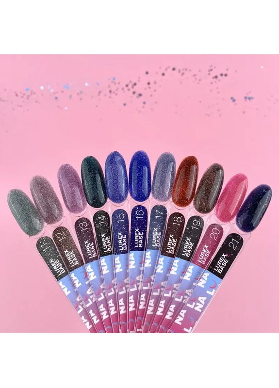 Lunamoon Камуфлирующая база Lurex Base №20 (13ml) Luna (372688399)