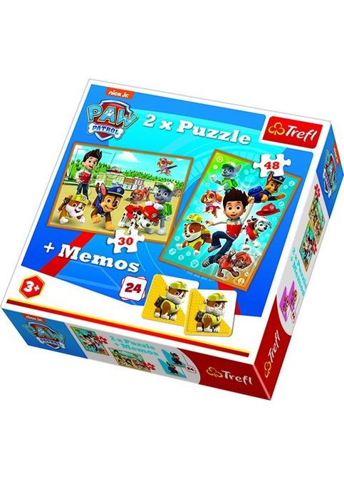 Пазли Щенячий патруль поспішає на допомогу 2в1 (90790) Trefl (364113776)