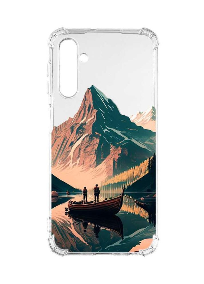 Чехол с утолщенными углами на Samsung Galaxy A24 (A245) 4G:: Лодка. Пейзаж (принт 246) Creative (360672598)