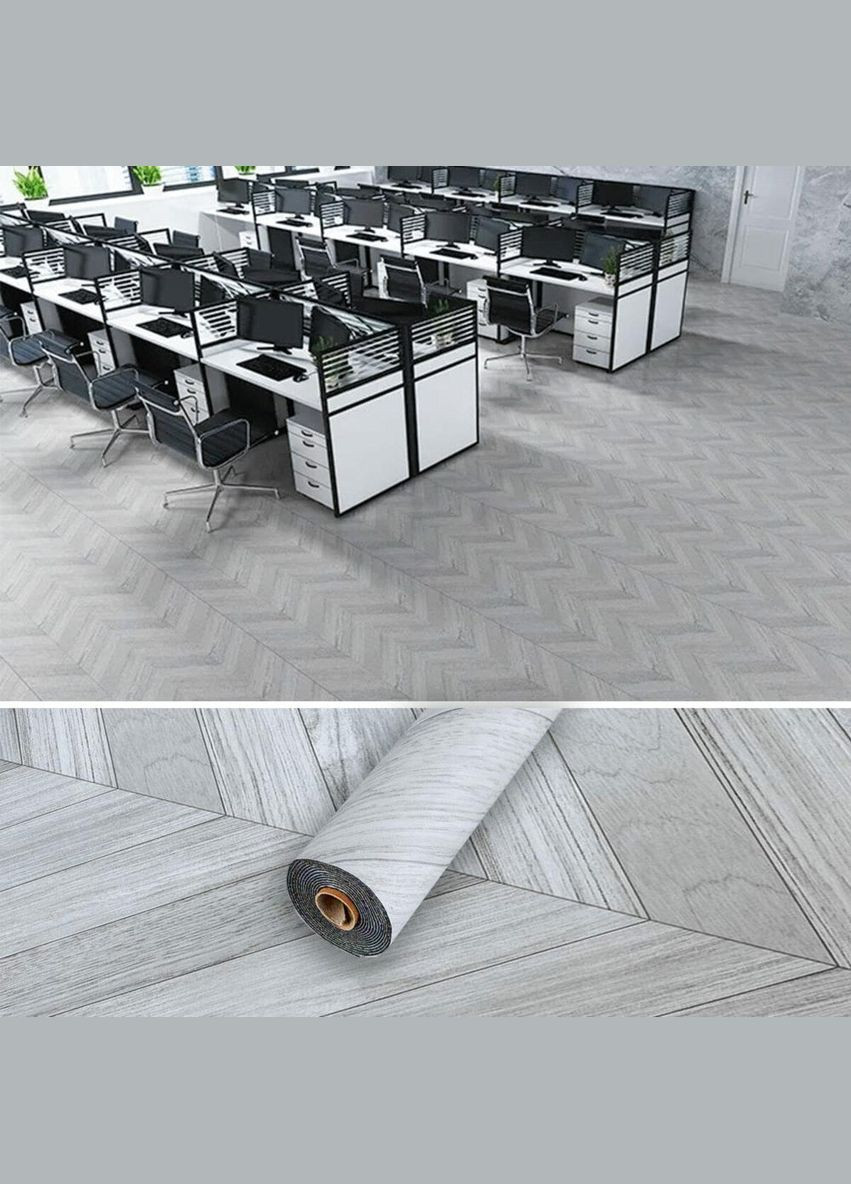 Напольное виниловое самоклеющееся покрытие в рулоне Sticker Wall (300242164)