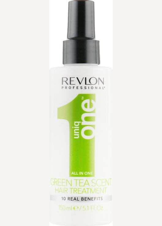 Спрей-маска для догляду за волоссям, з ароматом зеленого чаю Uniq One Green Tea Scent Treatment 150ml (572513-31197) Revlon Professional (368629094)