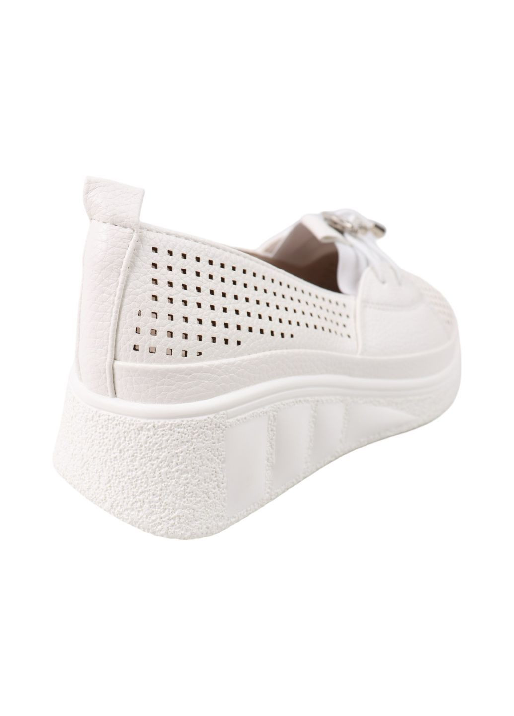 Fashion Туфли женские белые на платформе белый з, украина — (330641712)