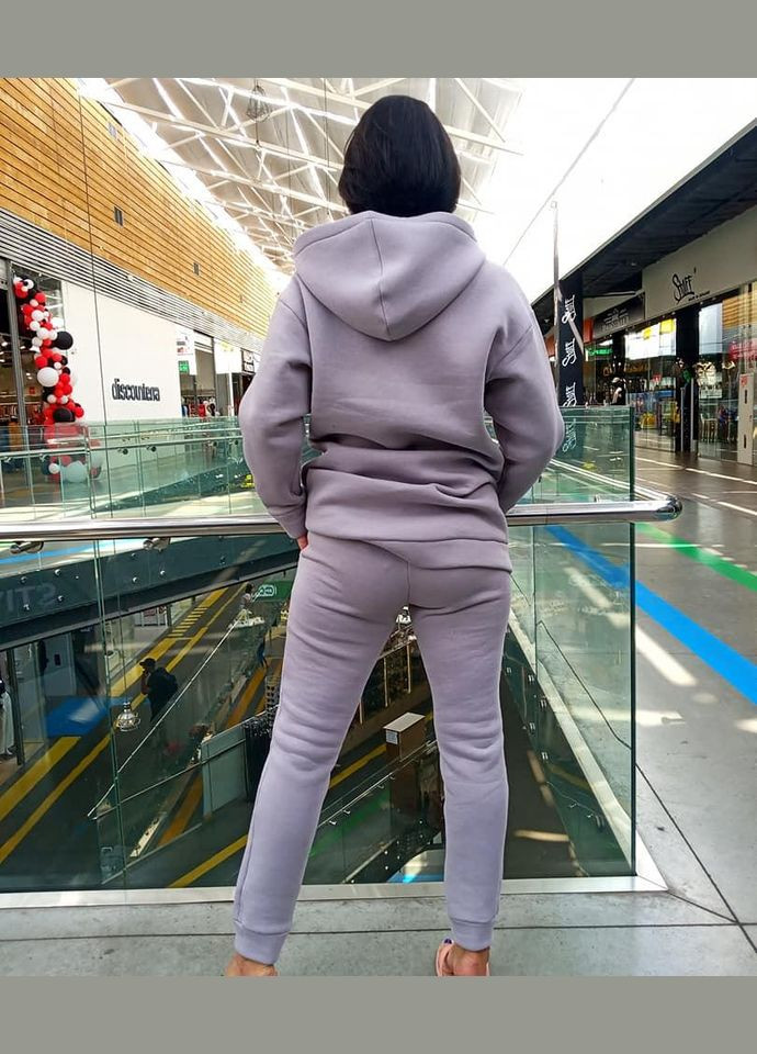 Сірий костюм з начосом (джогери та кардиган) 2 Льва (358068448)