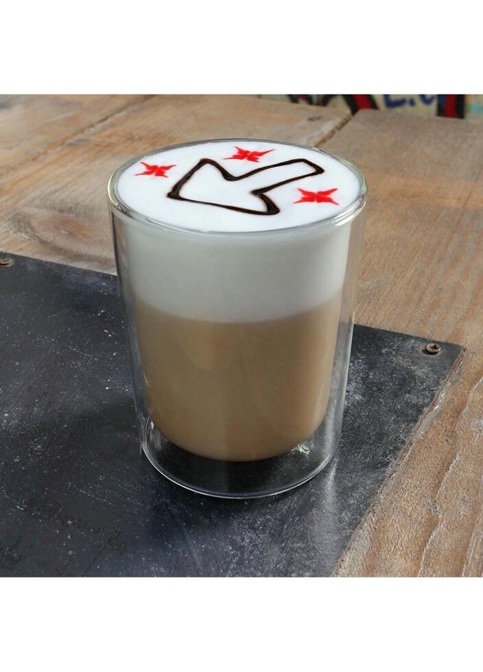 Набір склянок низьких із подвійним дном Drinks DLSC-318 400 мл 2 шт Delonghi (335715719)