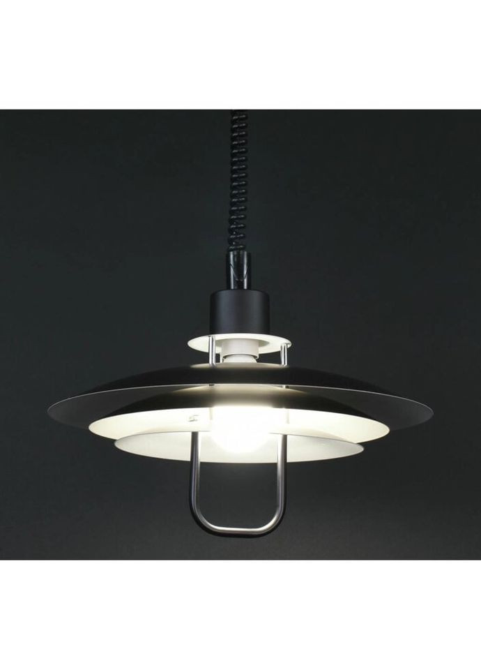 Люстра підвісна на 1 лампочку 27109 Чорний 60-170х48х48 см. Sunnysky (335975246)