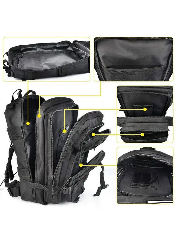 Тактический рюкзак 1000D для военных, охоты, рыбалки, походов, путешествий и спорта Tactic (294336957)