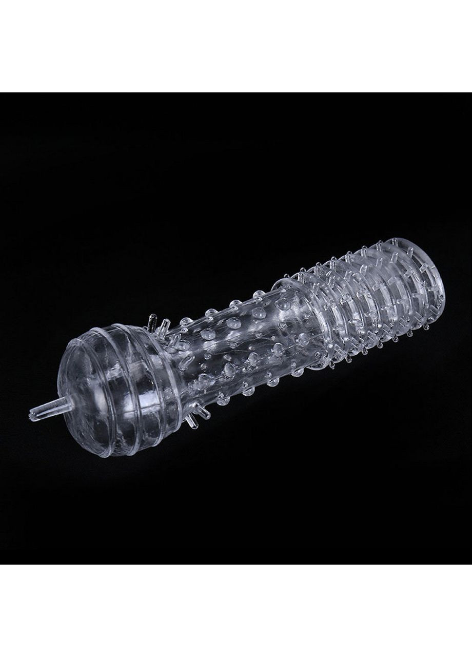 Насадка на пеніс з вусиками та шипами тонка прозора, багаторазовий презерватив China (317747484)