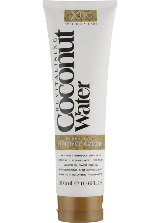 Тонизирующий крем-гель для душа Coconut Water Hydrating Shower Cream 300ml (673411-31363) Xpel Marketing Ltd (368618354)