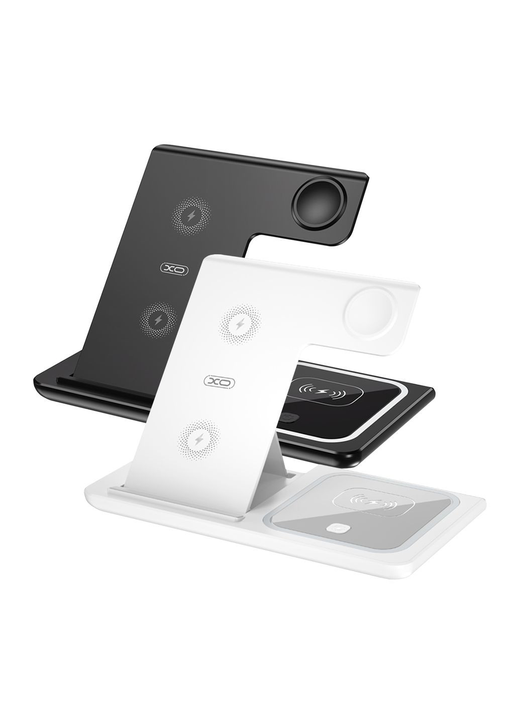 Беспроводное Зарядное Устройство WX023 3 в 1 For iP Watch Цвет Белый XO (337995286)