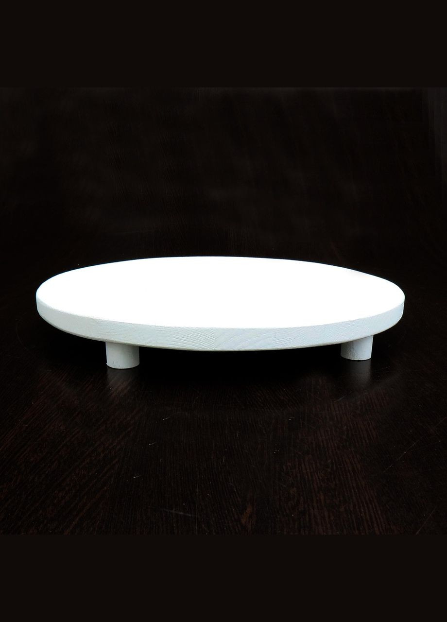 Підставка для десертів з дерева Праліне зефір (КИП-002420) No Brand (327850212)