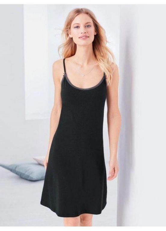 Нічна сорочка TC1-00004 S 36/38 Чорна Tchibo (360900925)