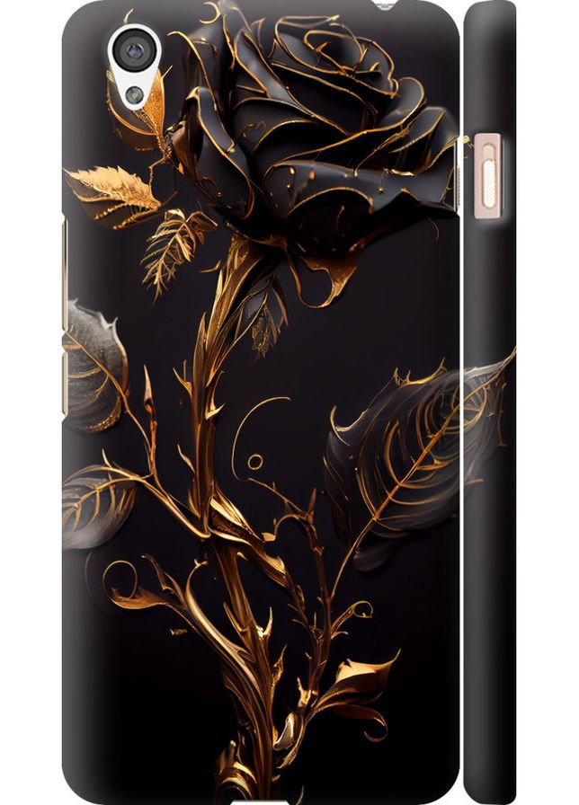 3D пластиковий матовий чохол 'Троянда 3' для Endorphone OnePlus X (318093497)