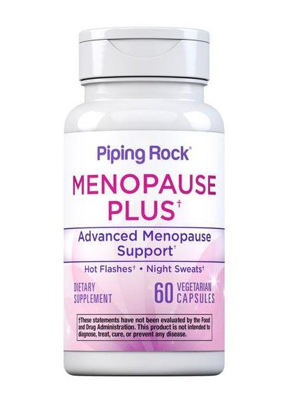 Комплекс для підтримки під час менопаузи Menopause Plus 60 капс. Piping Rock (355803744)