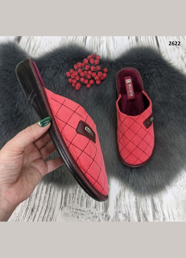 Коралловые тапочки женские домашние Белста