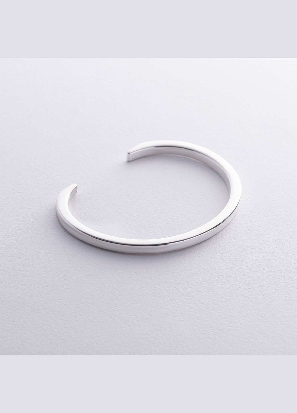 Жесткий серебряный браслет 141678 17 17 Oniks (323426225)