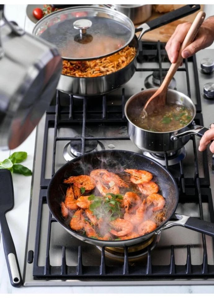 Сотейник со стеклянной крышкой CSS CC005704-001 26 см 3.6 л серебристый KitchenAid (335583502)