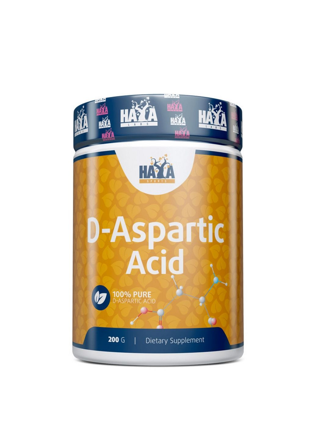Амінокислота Sports D-Aspartic Acid, 200 грам Haya Labs (293338923)