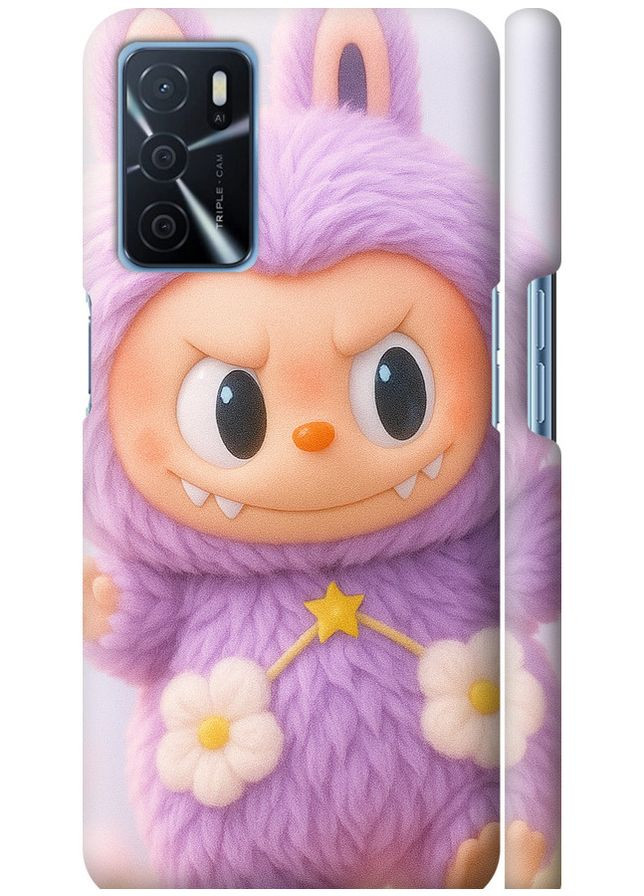 3D пластиковий матовий чохол 'Лабубу' для Endorphone Oppo A16 (342123888)